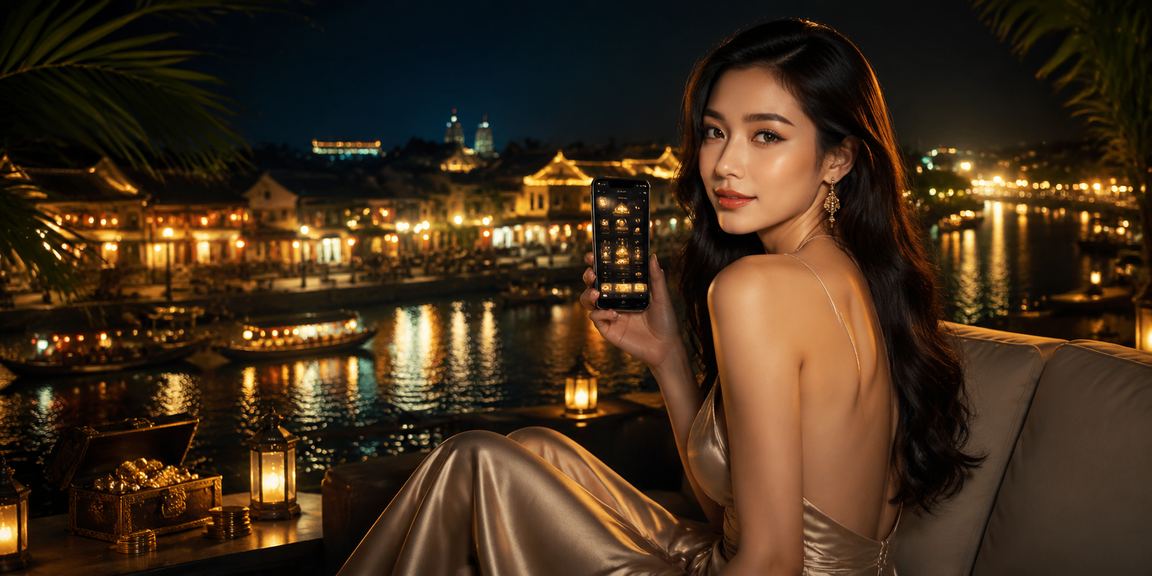 Người dùng tại Huế xem giao diện casino trên điện thoại trong bối cảnh du lịch
